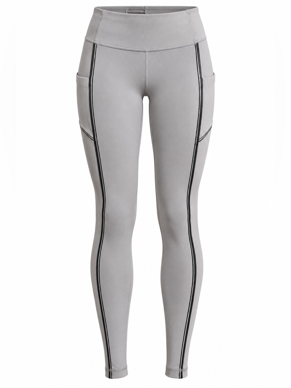 Lululemon Speed Up Tight Metallic 28” Leggings Gray Size 4